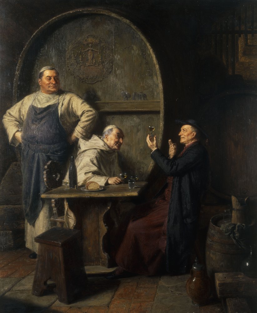 A Vintage Year, 1908 by Eduard von Grutzner