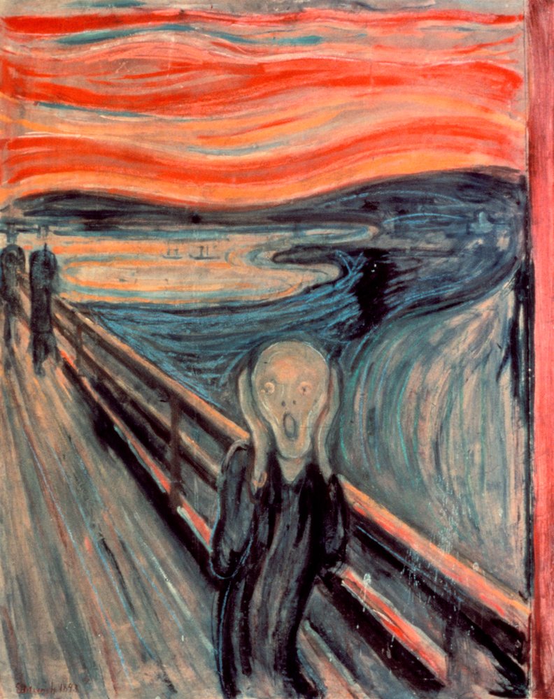 The Scream by Edvard Munch: Premium art reproduction