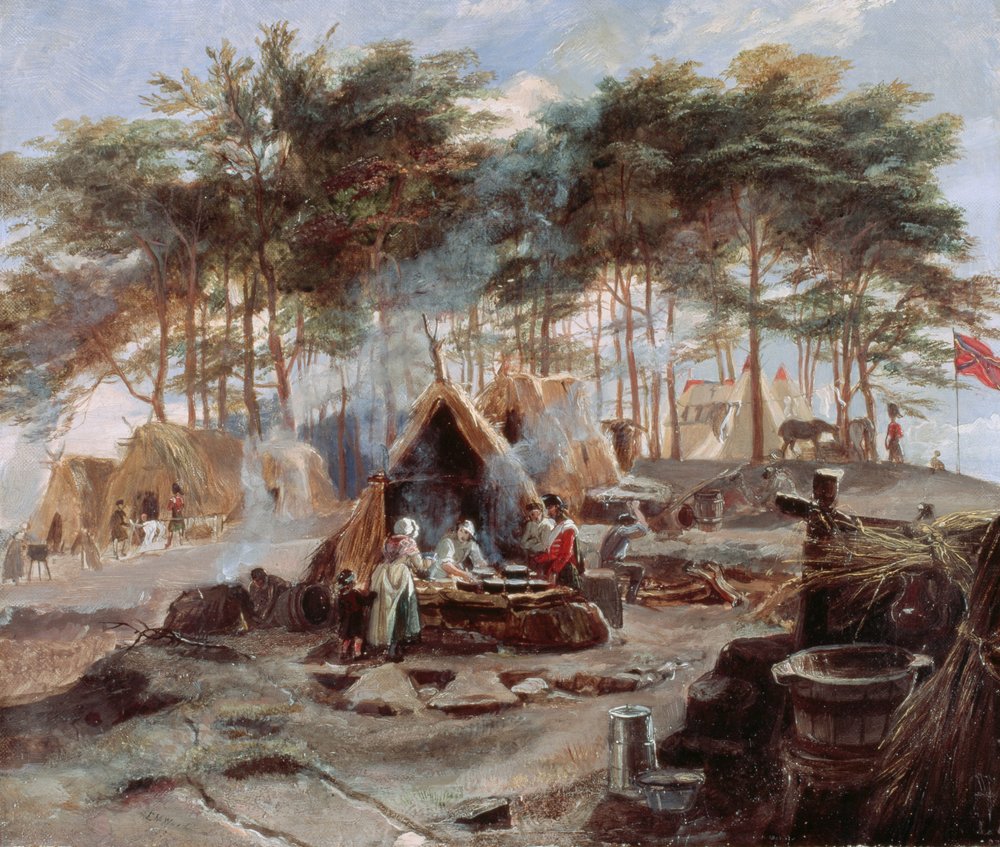 Chobham Camp, 1853 by Edward Matthew Ward