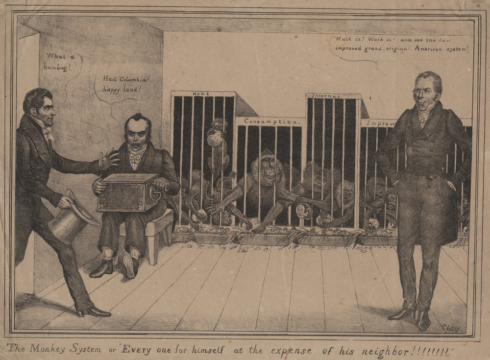 The Monkey System or Every One for Himself at the Expense of His Neighbor