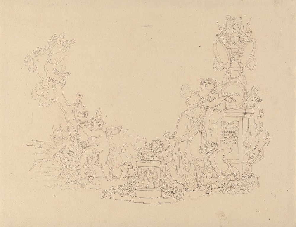 Designs for Illustrations to Beethoven