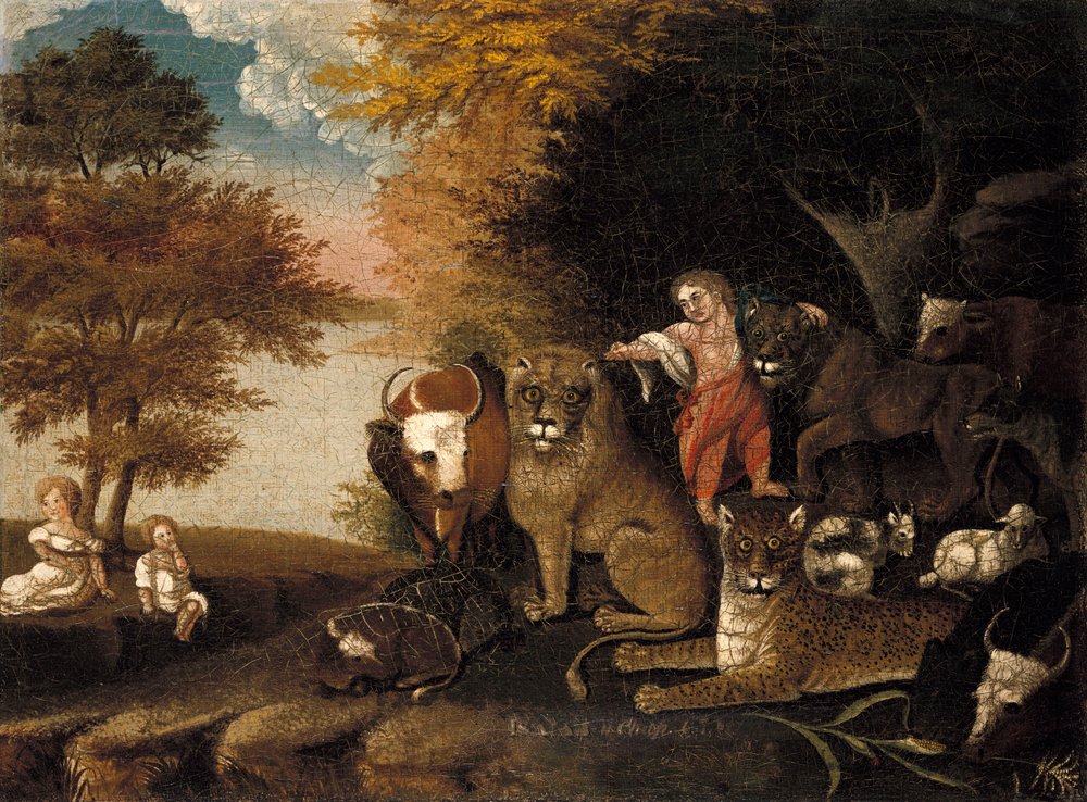 The Peaceable Kingdom by Edward Hicks: Buy fine art print