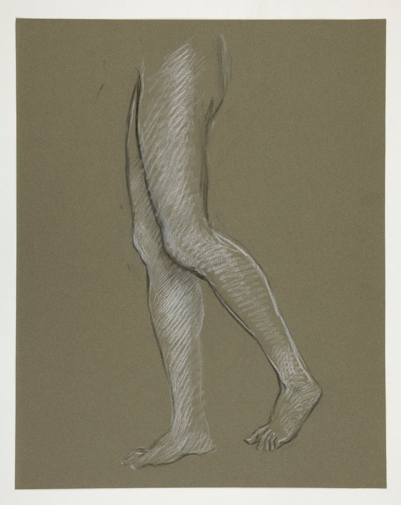 Figure study by Edwin Austin Abbey