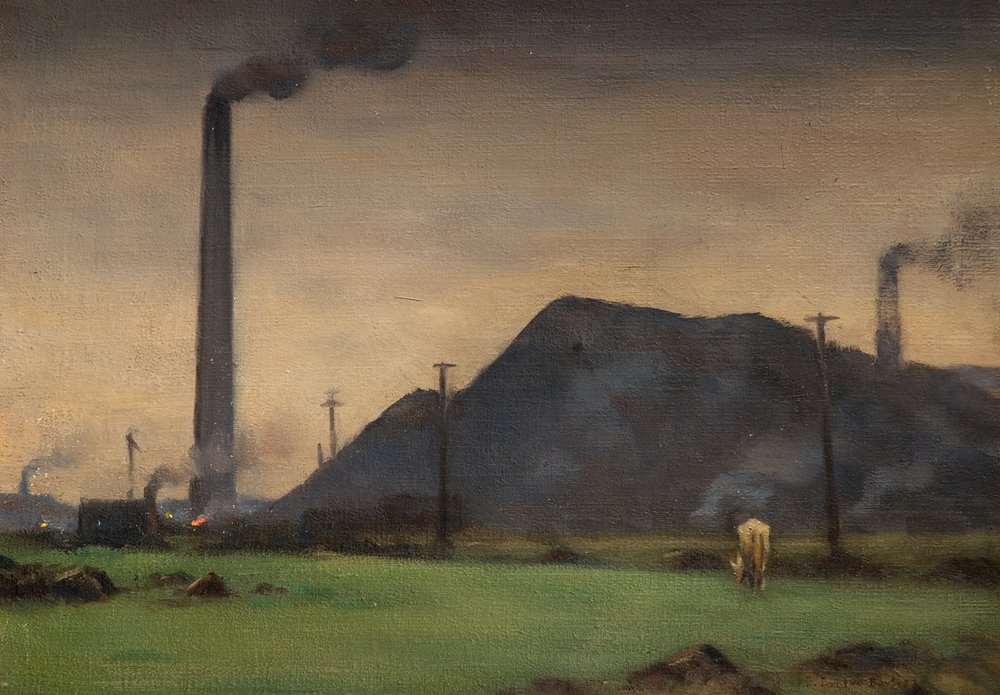 Spring Vale Furnaces by Edwin Butler Bayliss: Fine art print