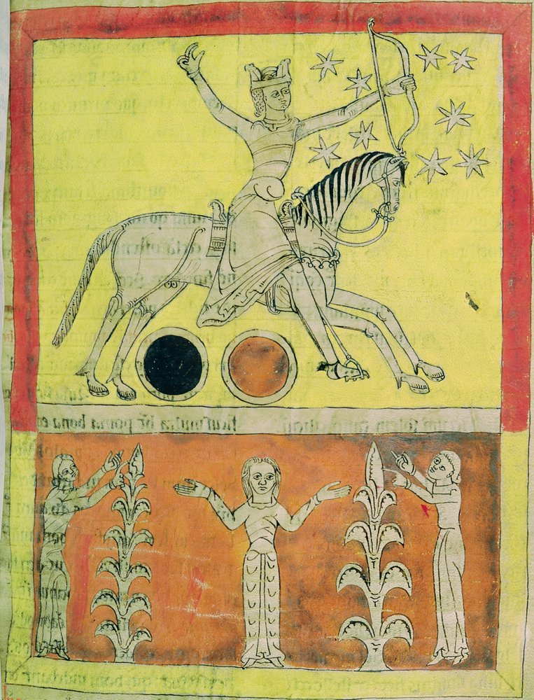 The White Knight on a white horse leaves for battle against Satan ...