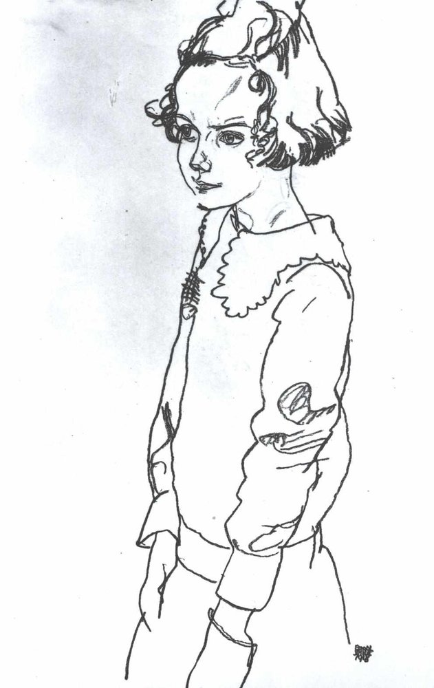 Maria Steiner by Egon Schiele: Buy fine art print