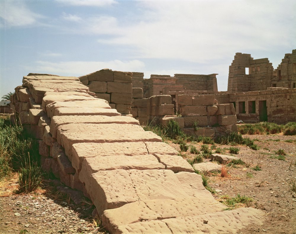Nilometer, from the Mortuary Temple of Ramesses III, New Kingdom