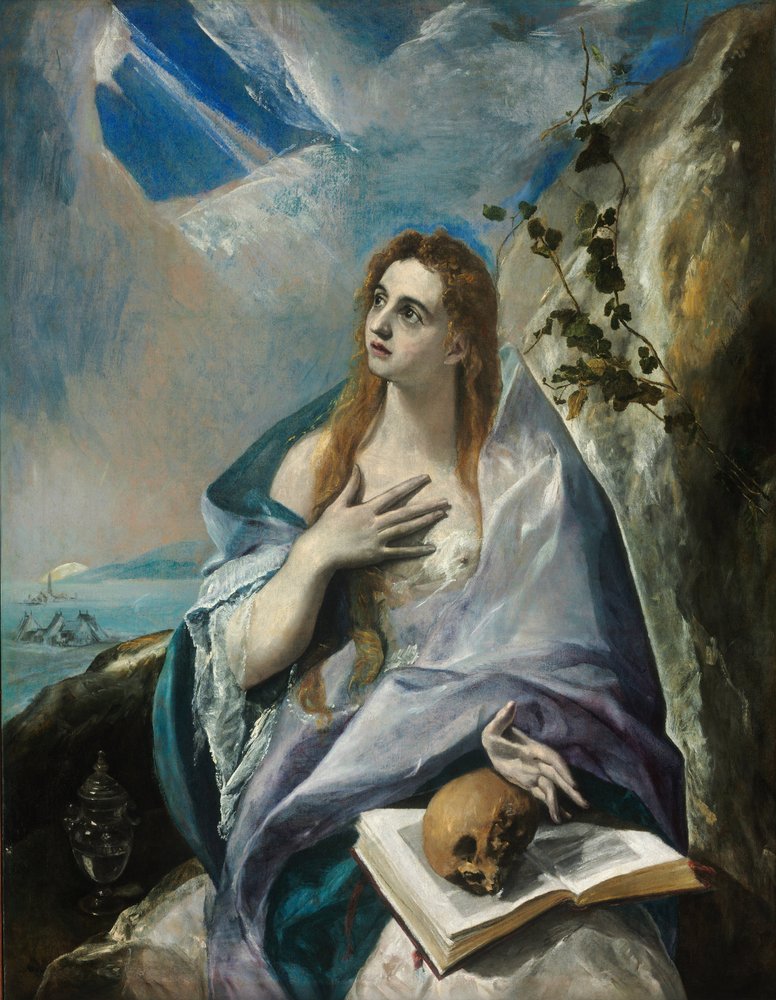 The Repentant Mary Magdalene by El Greco