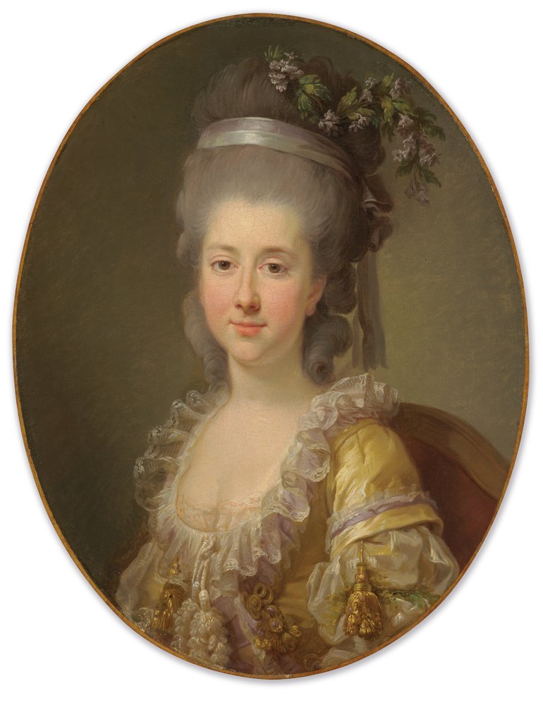Portrait of Countess Urszula Potocka, née Zamoyska by Elisabeth Louise Vigee-Lebrun