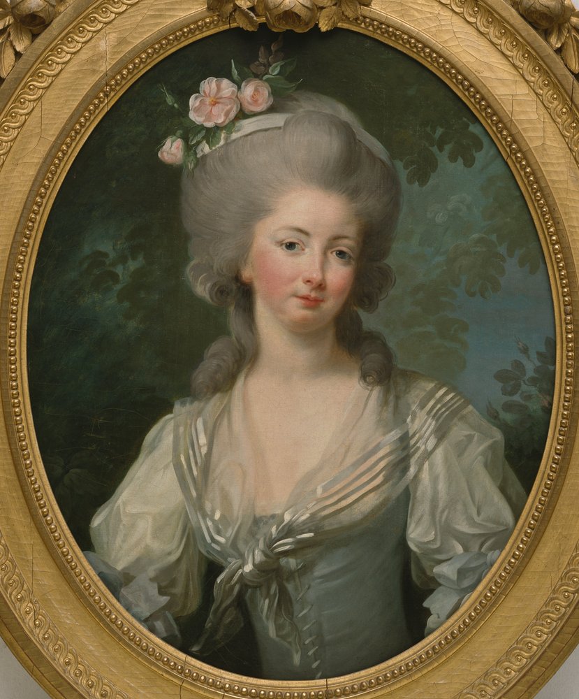 Portrait of Ernestine-Frédérique, Princess de Croy by Elisabeth Louise Vigee-Lebrun