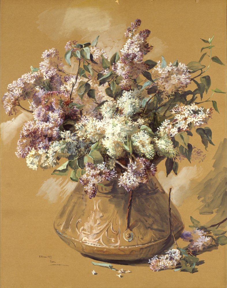 Lilacs, 1891 by Elizabeth Nourse