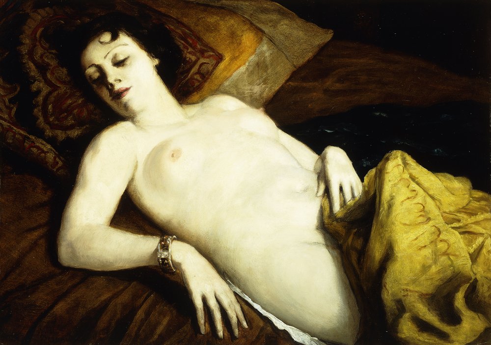 Sleeping Nude with Bracelet, 1930 by Emile Bernard