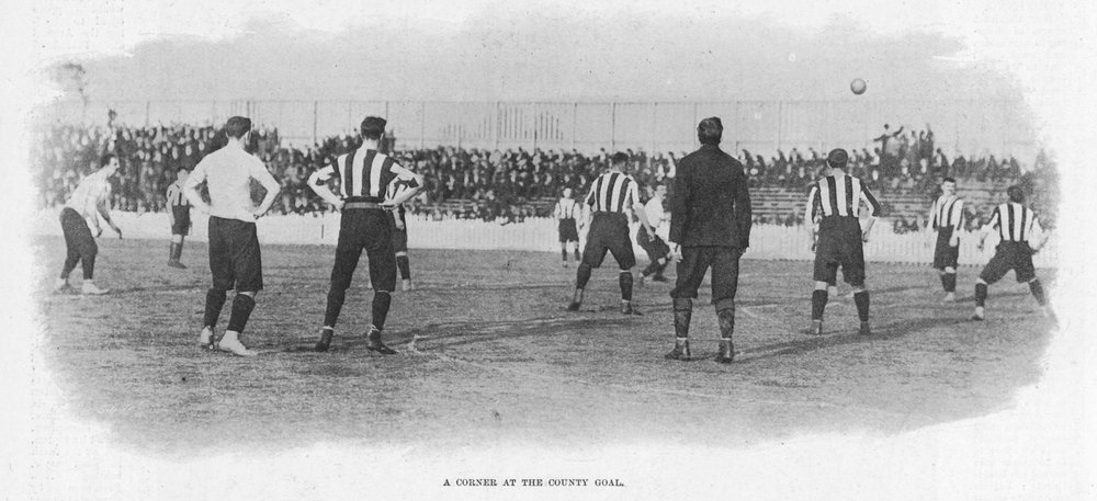 A Tottenham Corner at the County Goal, 1899 by English Photographer