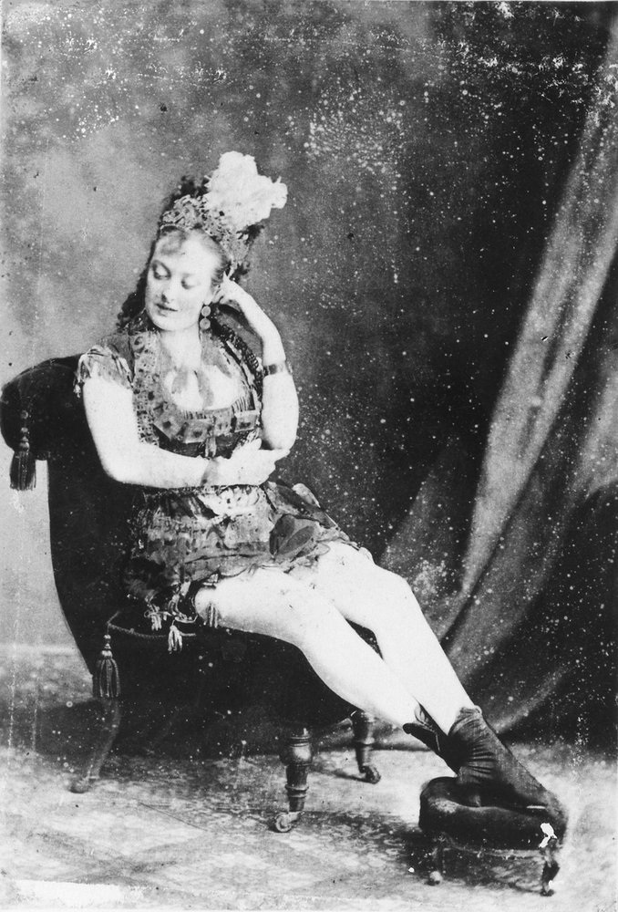 Carte de Visite of Miss Lardy Wilson, c.1870s by English Photographer