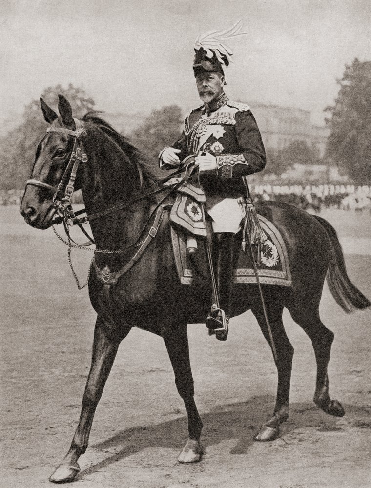 George V, from The Story of Twenty Five Years, published 1935 by English Photographer