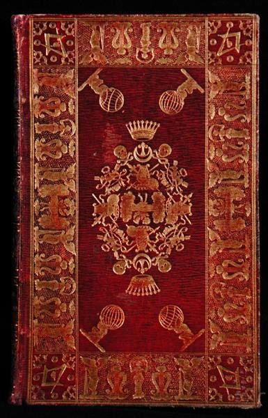 Book bound by Freemason William Lubbock (fl. 1792-1822) (red Moroccan leather and gold) by English School