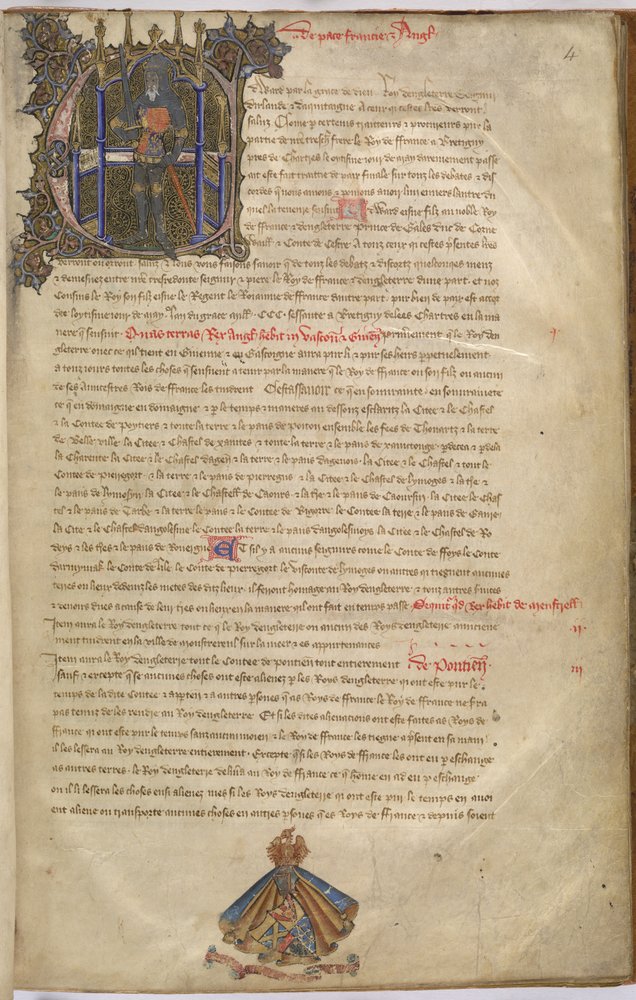 Illuminated initial 