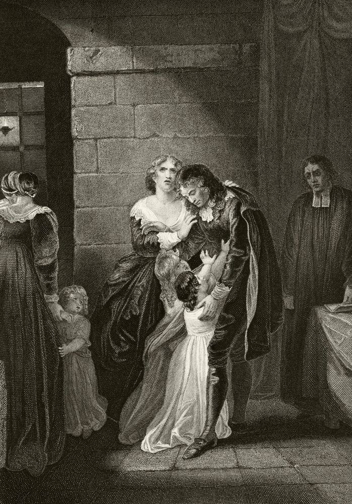 Lord William Russell Saying Farewell to His Family Prior to His Execution on 21 July 1683, from 
