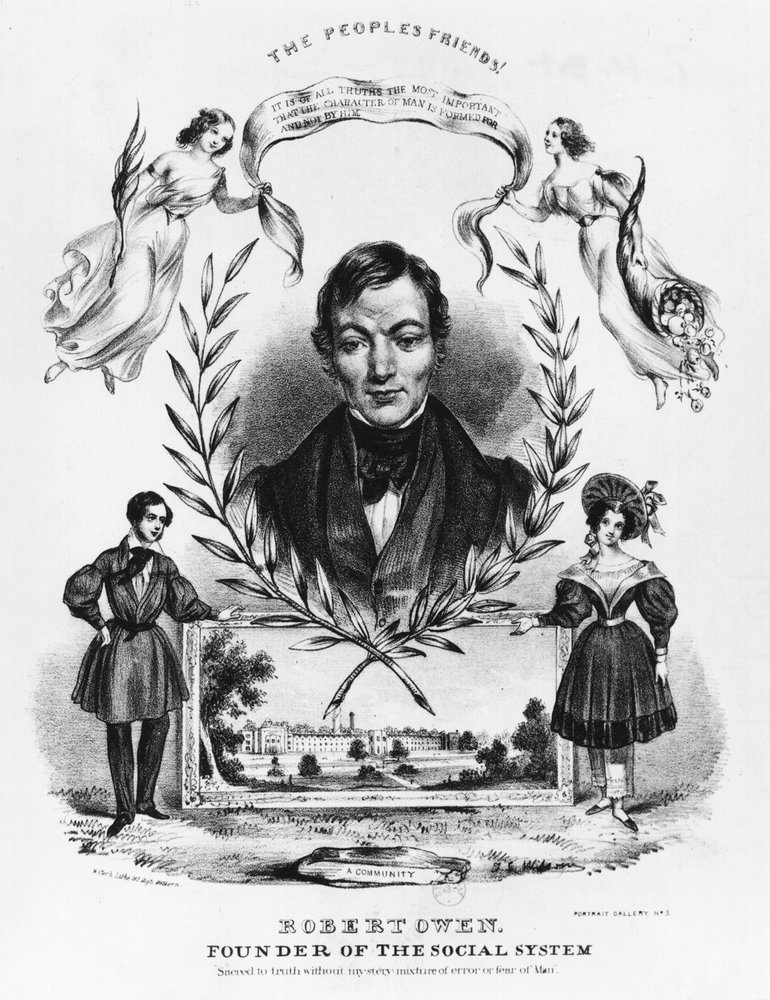 Robert Owen by English School