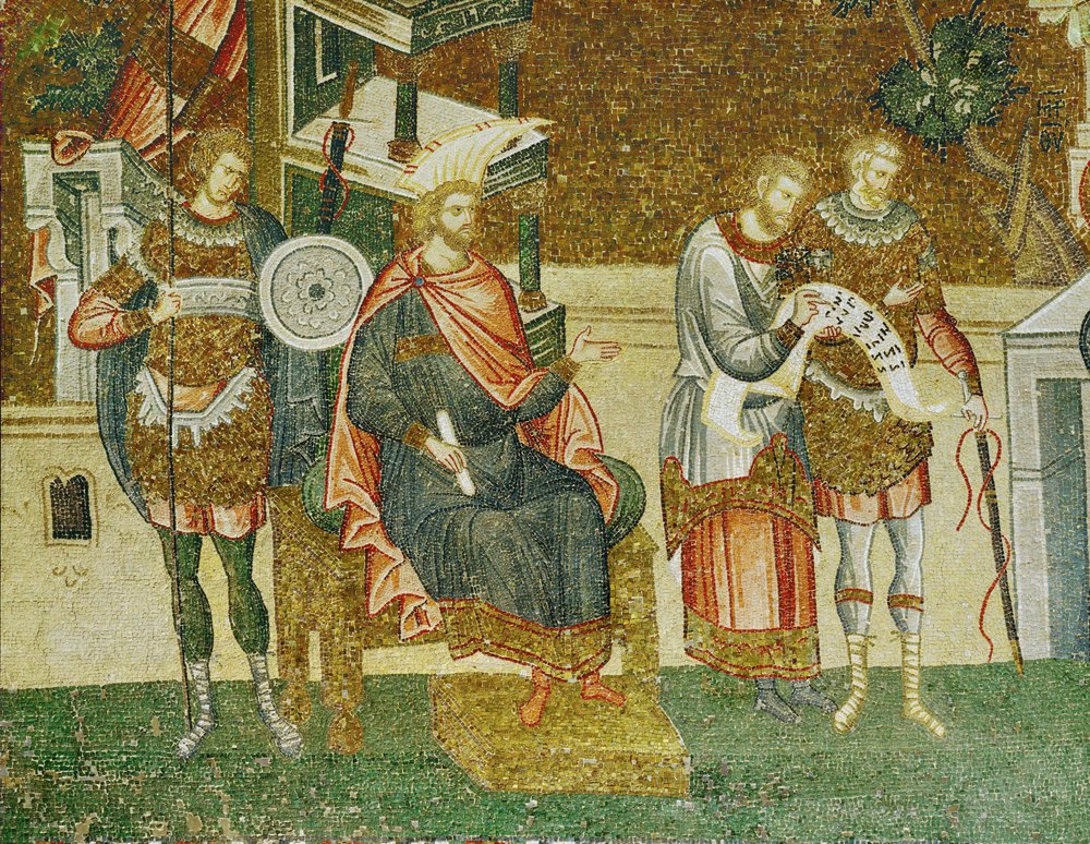 Governor Cyrenus, a Guard and the Officials Reading the Roll Call for ...