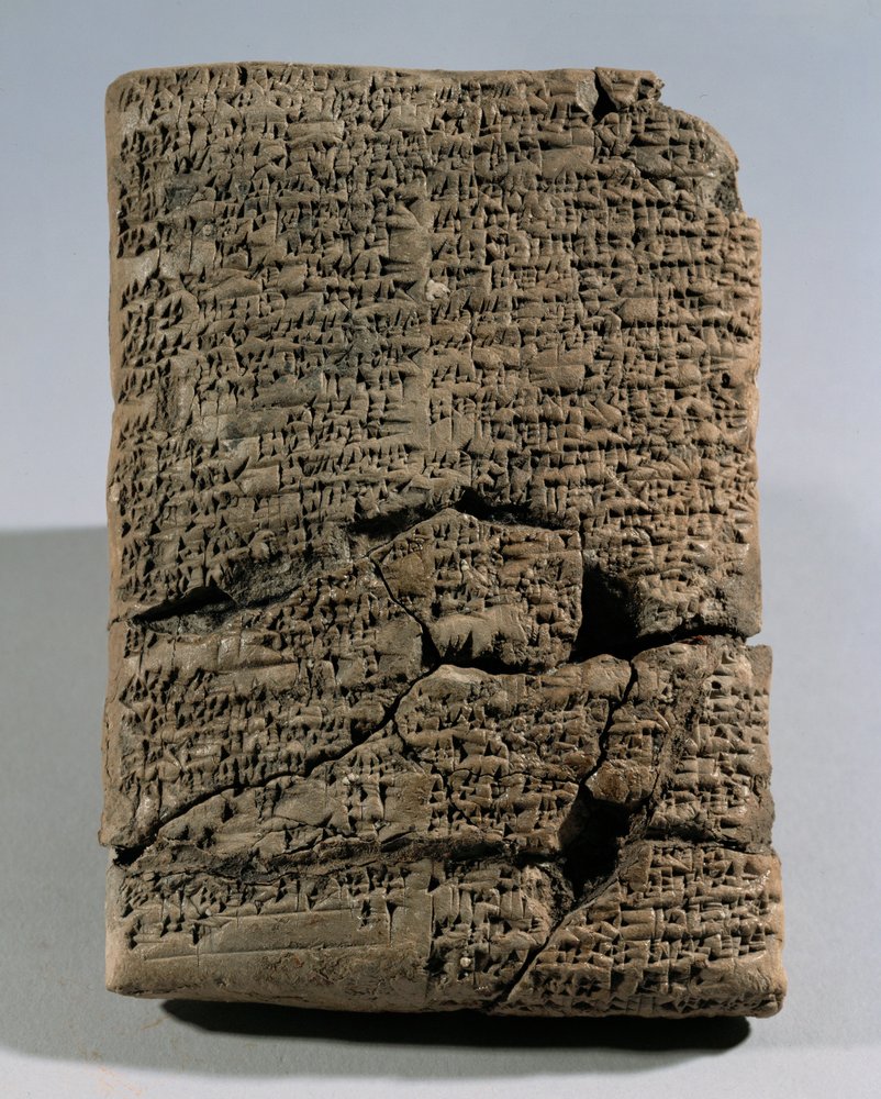 Tablet with Cuneiform Writing by Erich Lessing