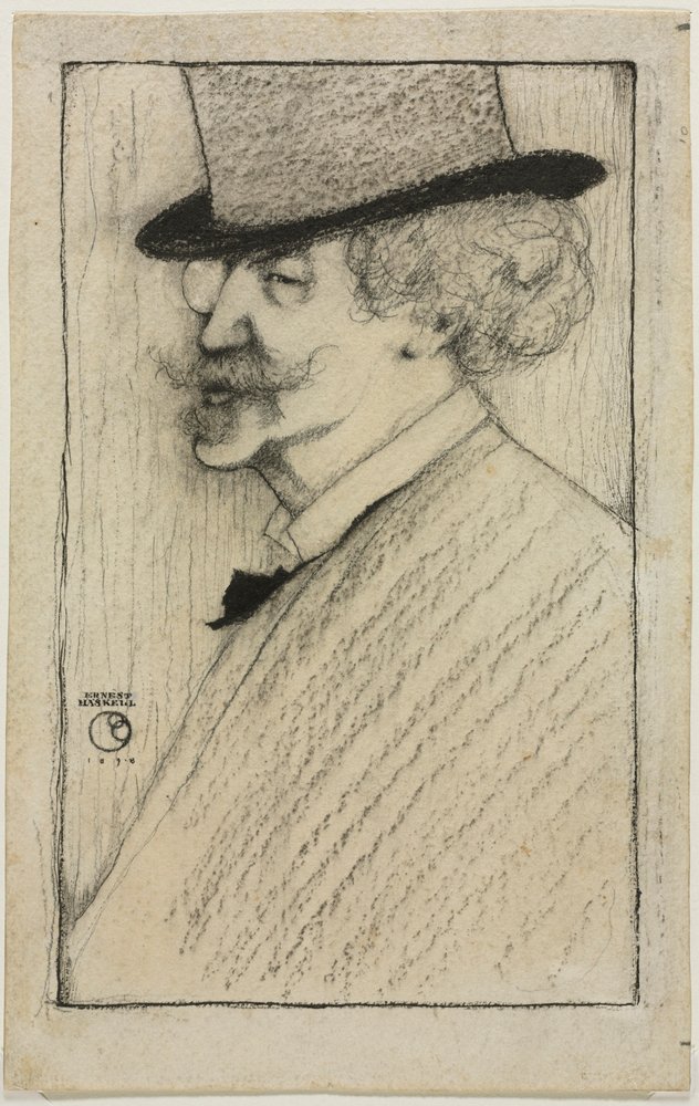 James McNeill Whistler by Ernest Haskell