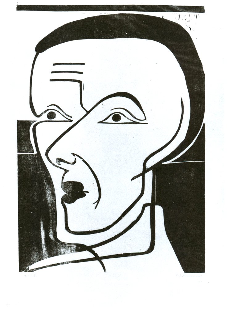 Self-portrait by Ernst Ludwig Kirchner