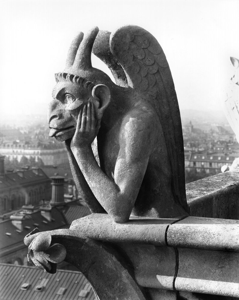 Demon Gargoyle from the Balustrade of the Grande Galerie of the
