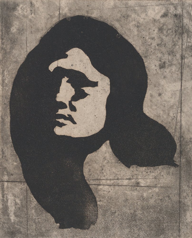 Head of a Woman by Eugène Carrière