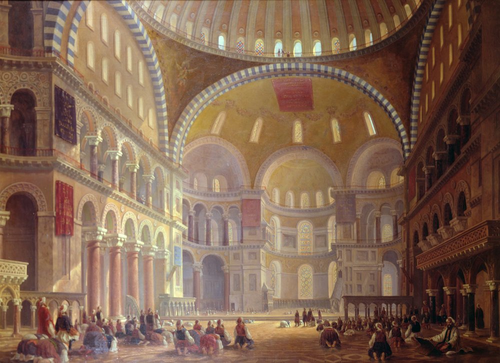 The Blue Mosque by Eva Gonzalès