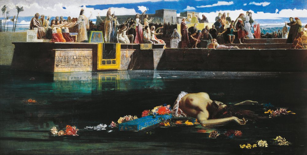 The Sacrifice of a Virgin to the Nile by Federico Faruffini