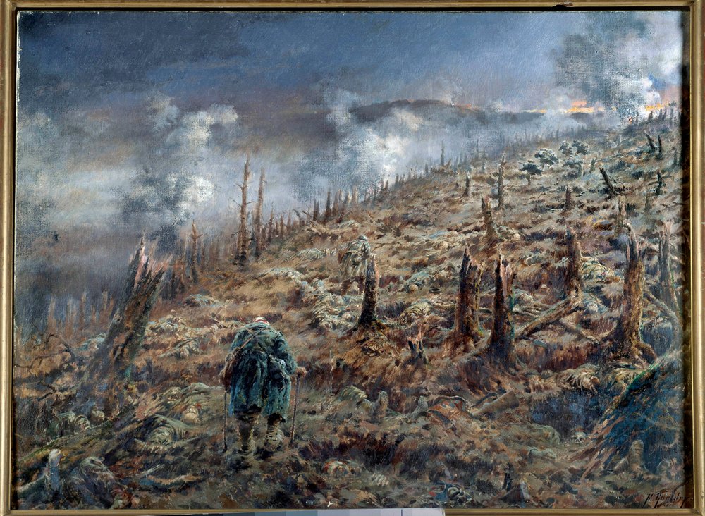 The Ravine of Death in Verdun by Ferdinand Joseph Gueldry