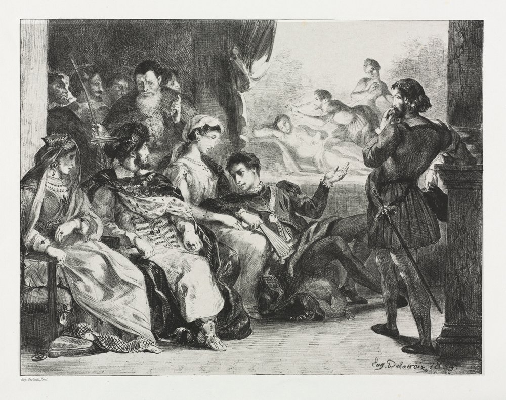 Hamlet: Hamlet Commands the Actors to do a Scene from the Poisoning of ...