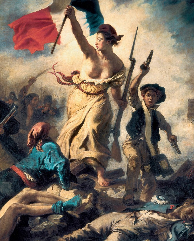 Liberty Leading the People, 28 July 1830 (detail)