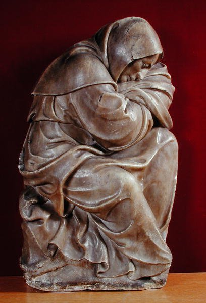 Mourner, from Cambrai Cathedral by Flemish School