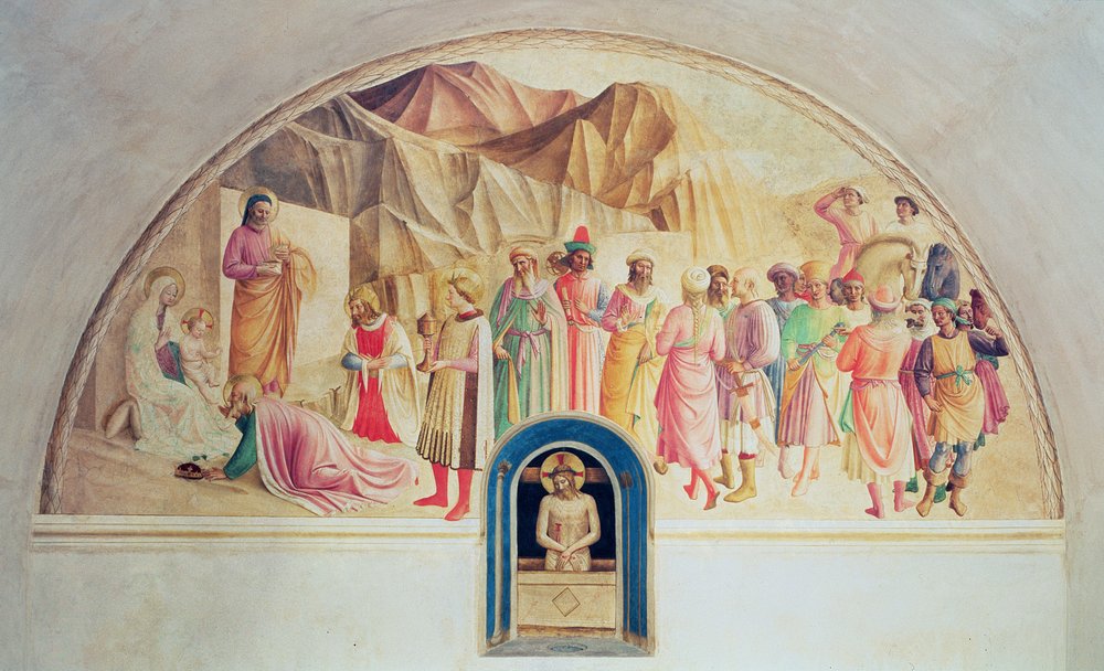 The Adoration of the Magi, 1442 by Fra Angelico