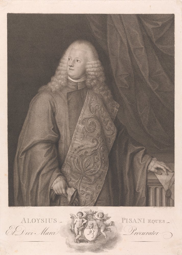 Aloysius Pisani, Knight and Procurator of Saint Mark by Francesco Bartolozzi