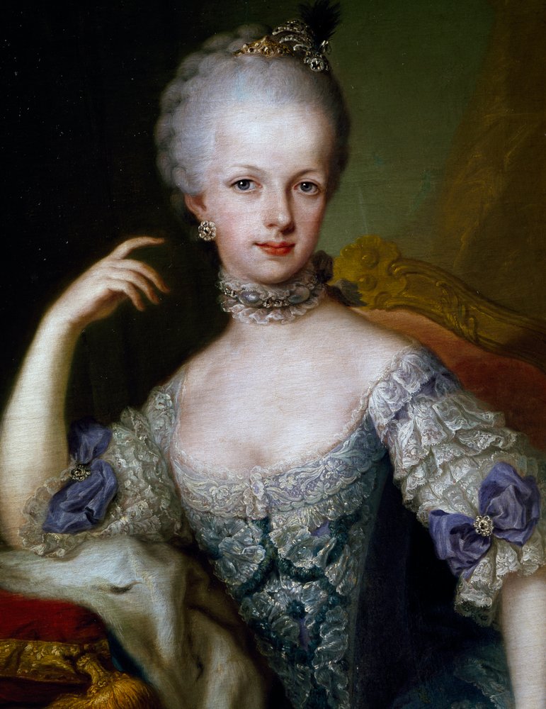 Portrait of Maria Beatrice d'Este by Francesco Liani