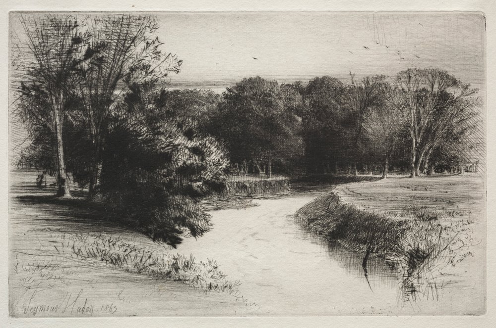 A Sunset in Ireland by Francis Seymour Haden