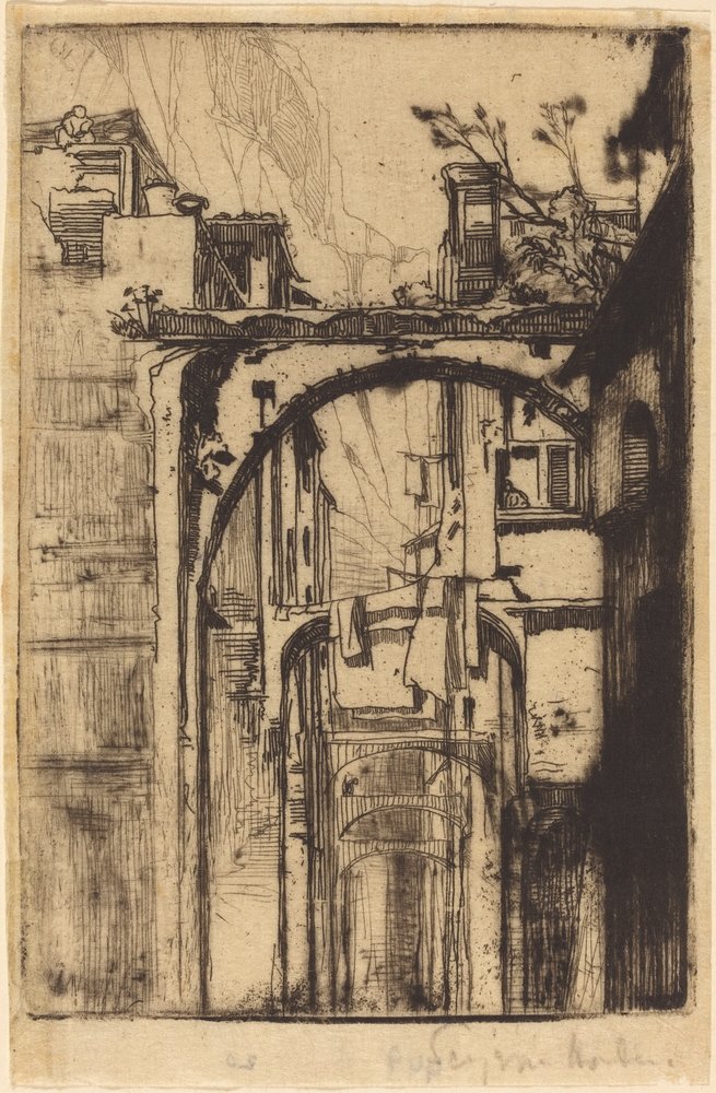 Amalfi by Francis Seymour Haden