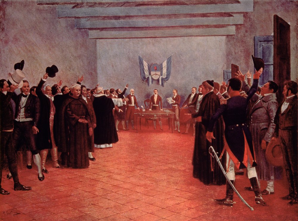 The Congress of Tucuman, the Declaration of Independence of Argentina ...