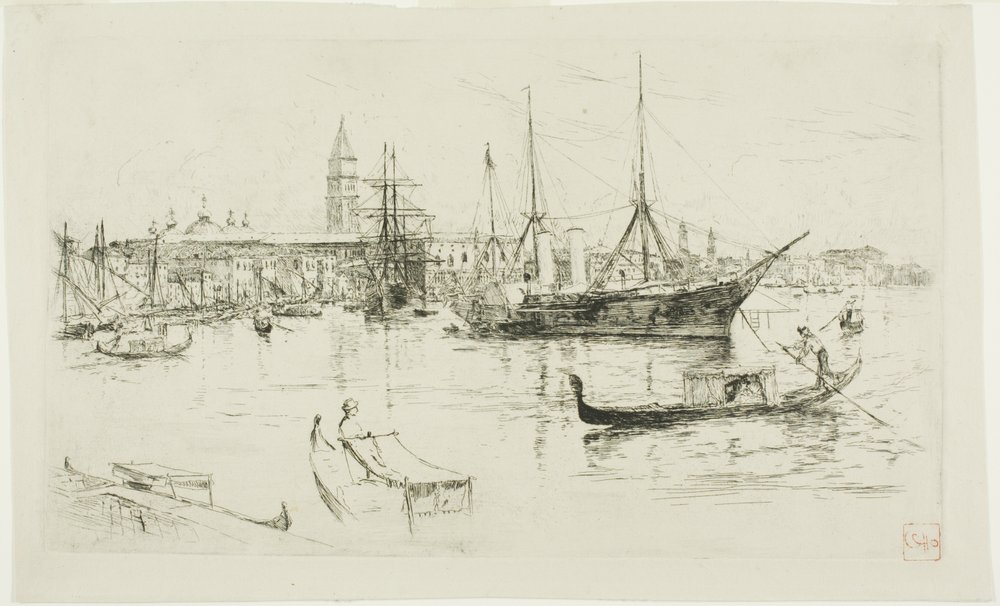 Laguna, Venice by Frank Duveneck
