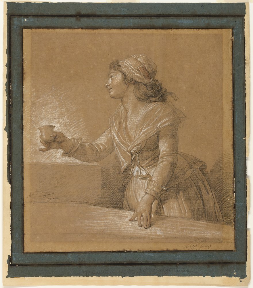 Portrait of Marie-Gabrielle Capet by François-André Vincent