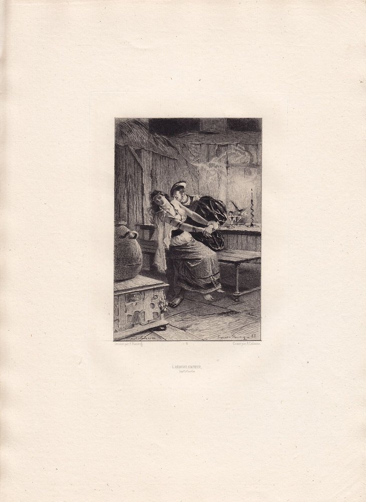 Victor Hugo - The King Amuses Himself by Francois Flameng