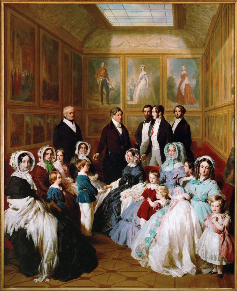 Queen Victoria and Prince Albert Guests of King Louis Philippe at the ...