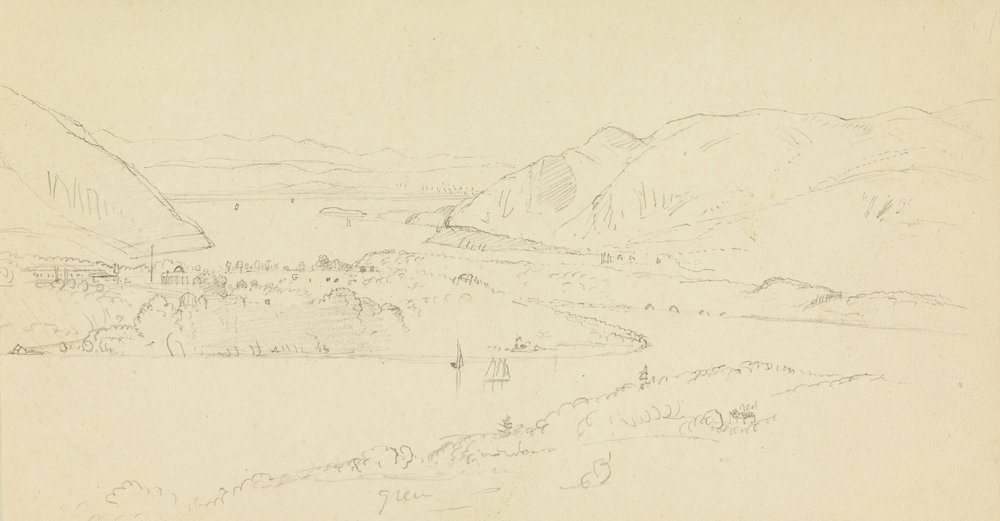 View of West Point from Castle Rock by Frederic Edwin Church