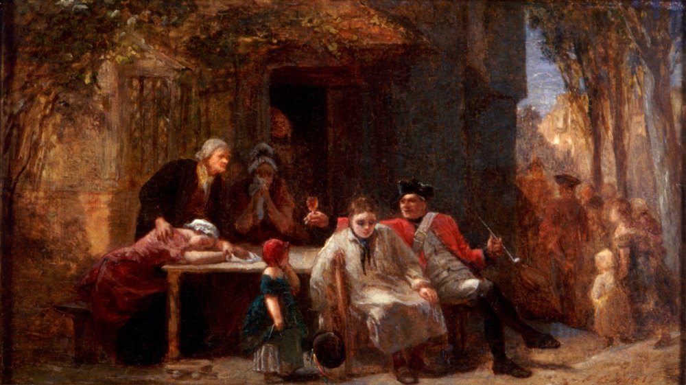 Conscription by Frederick Goodall: Premium art reproduction