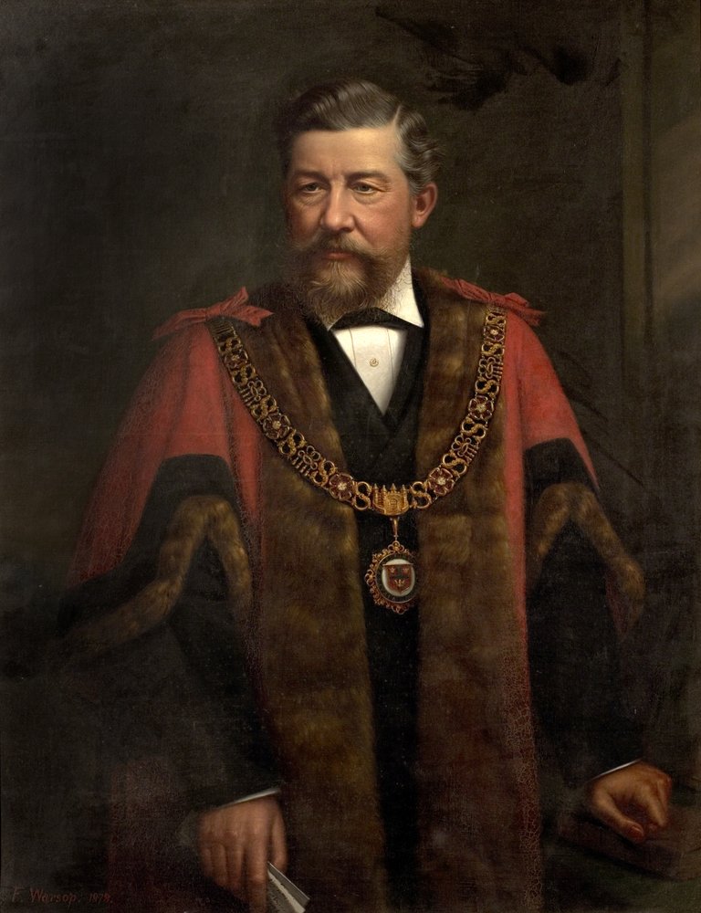 Alderman W.G. Ward, 1878 by Frederick Warsop
