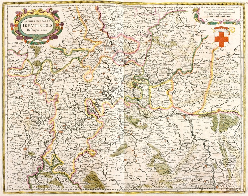 North Rhine-Westphalia, Hesse, Rhineland-Palatinate, Germany by Frederick de Wit