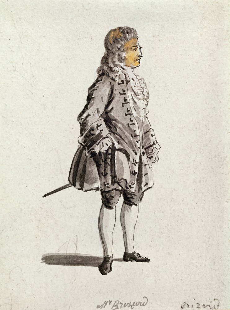 The Actor Brizard by French School